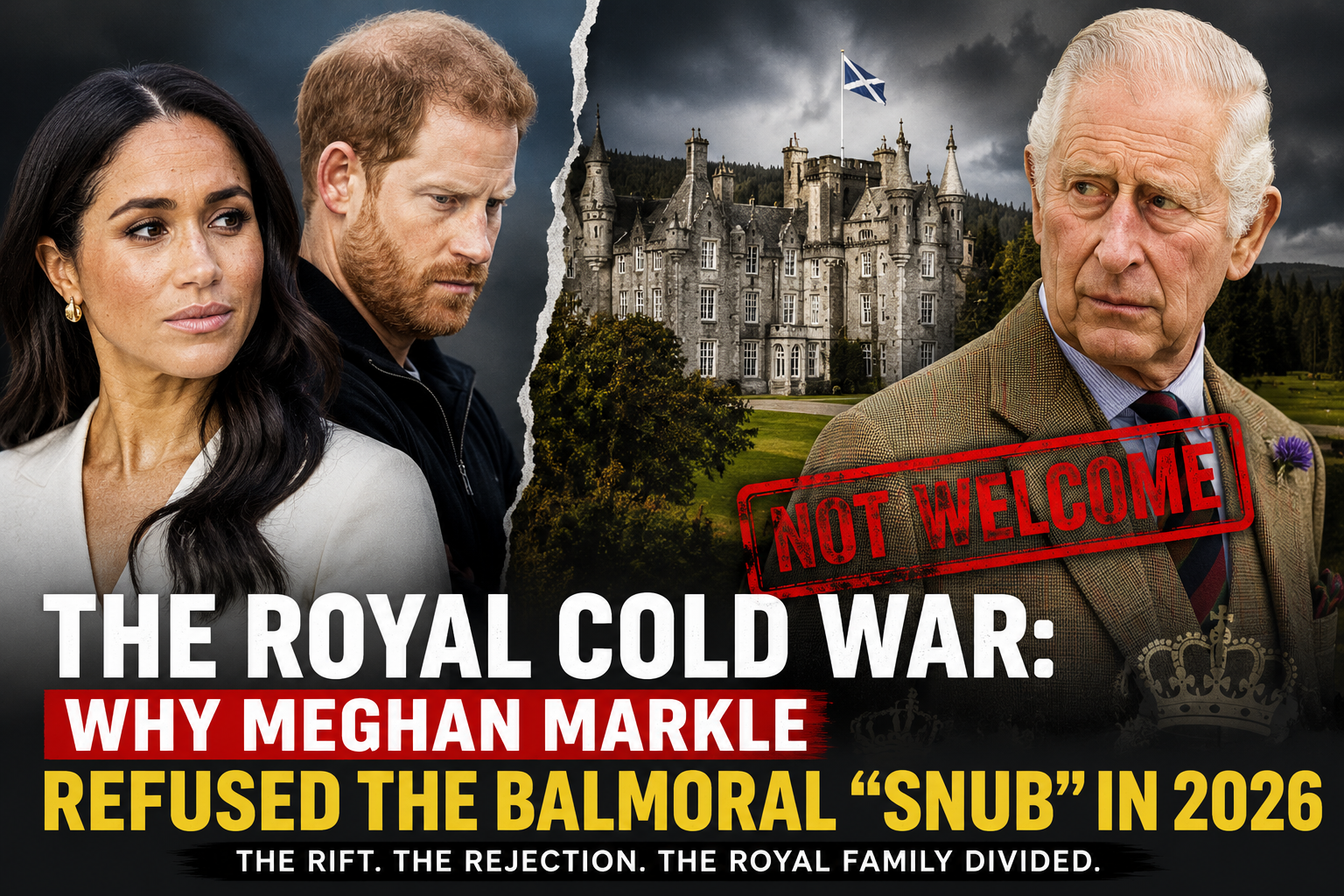 Why Meghan Markle refused Balmoral invitation 2026