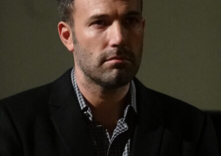 Ben Affleck at the Argo press conference in Paris.