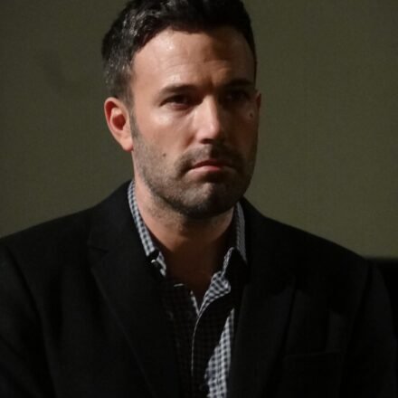 Ben Affleck at the Argo press conference in Paris.