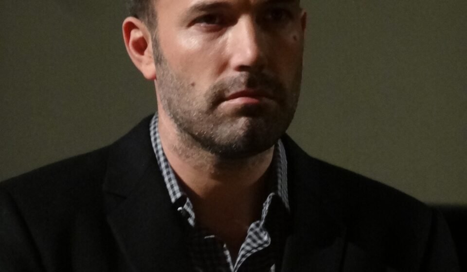 Ben Affleck at the Argo press conference in Paris.