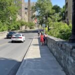 Entrance to Cornell University's West Campus in Ithaca, New York.