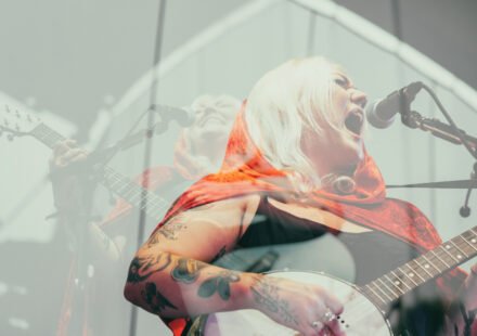 Elle King performing on stage before her October 2026 wedding to Dan Tooker