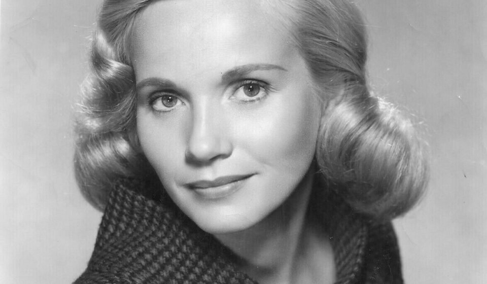 Eva Marie Saint, Oscar-winning actress of On the Waterfront, studio portrait