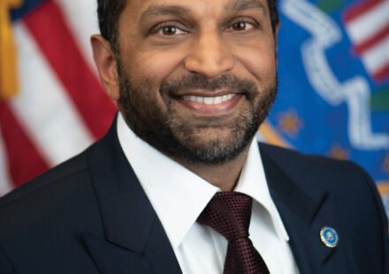 FBI Director Kash Patel, official FBI portrait