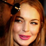 Lindsay Lohan at an event in Hollywood, California