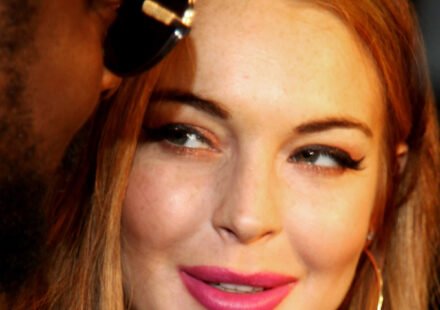 Lindsay Lohan at an event in Hollywood, California