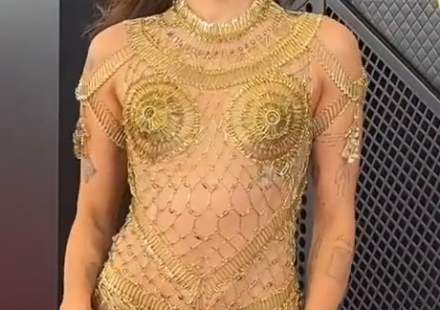 Miley Cyrus at the 2024 Grammy Awards